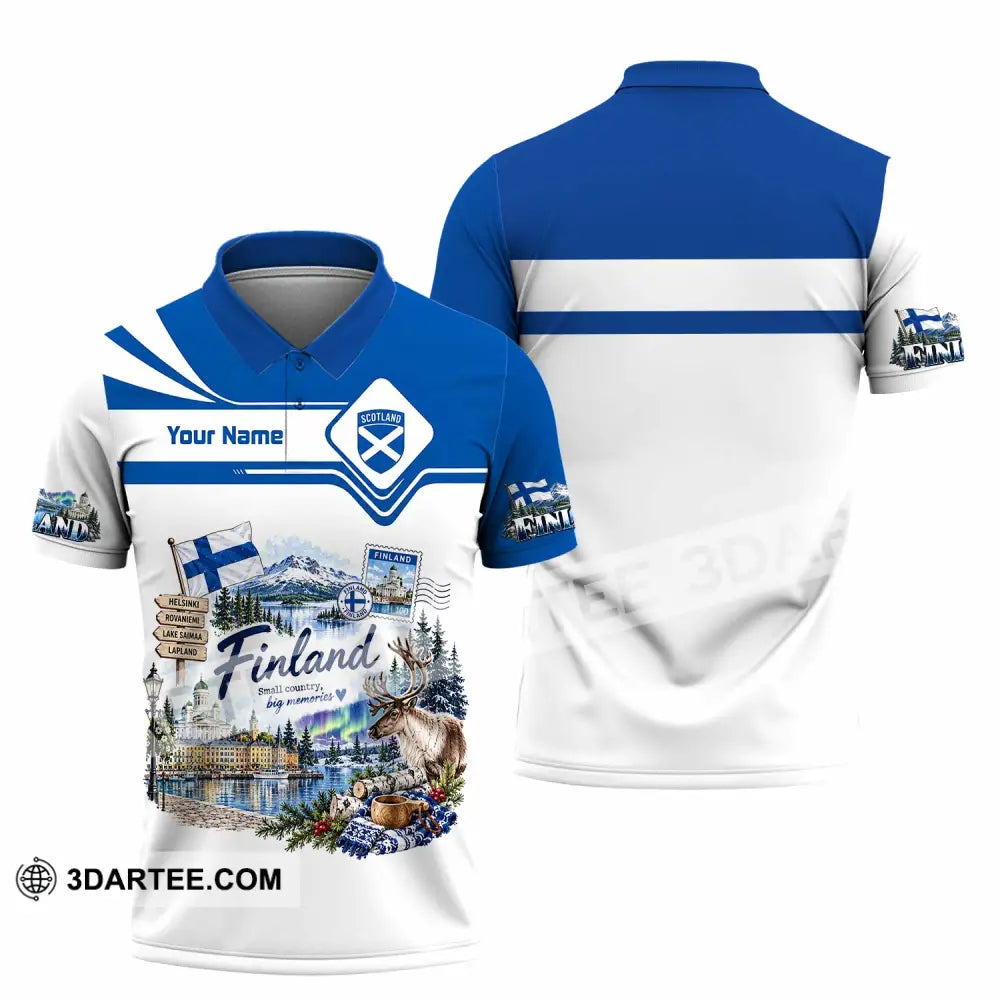 Unisex Shirt - Custom Finland Shirt - Polo Shirt / S - T-shirt
