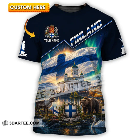 Unisex Shirt - Custom Finland Shirt - T-shirt