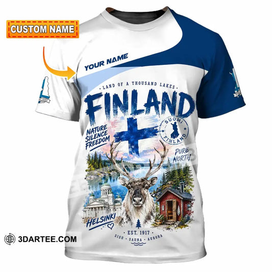 Unisex Shirt - Custom Finland Shirt - T-shirt