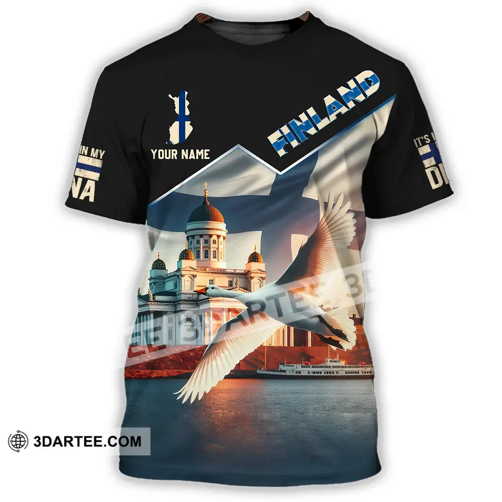 Unisex Shirt - Custom Finland Shirt T-Shirt / S T-shirt