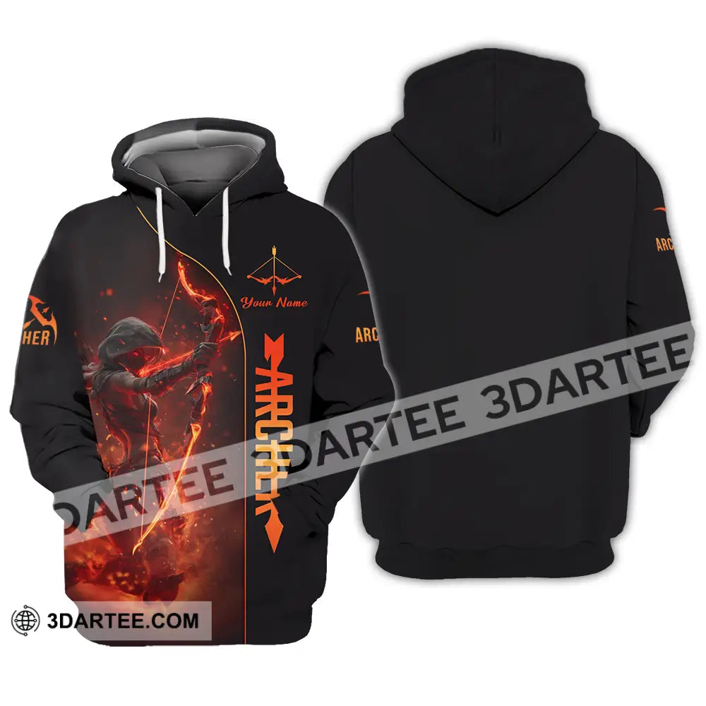 Unisex Shirt - Custom Fire Archery Shirt Hoodie / S T-shirt