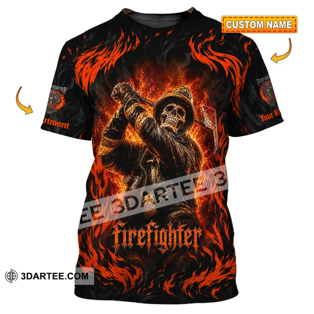 Unisex Shirt - Custom Firefighter Shirt - T-shirt