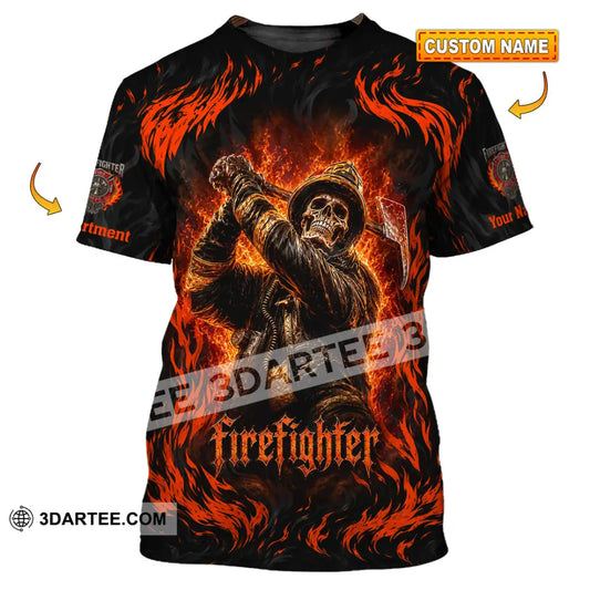 Unisex Shirt - Custom Firefighter Shirt - T-shirt