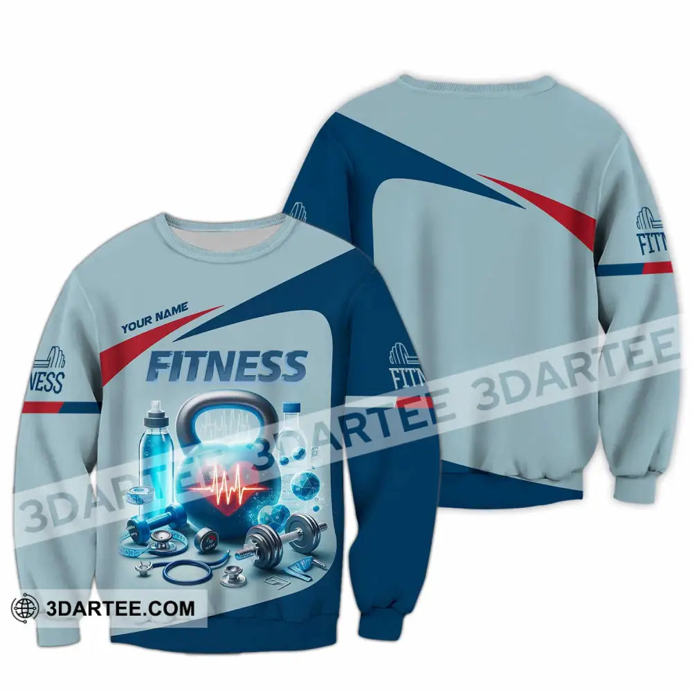 Unisex Shirt - Custom Fitness Shirt Long Sleeve / S T-shirt