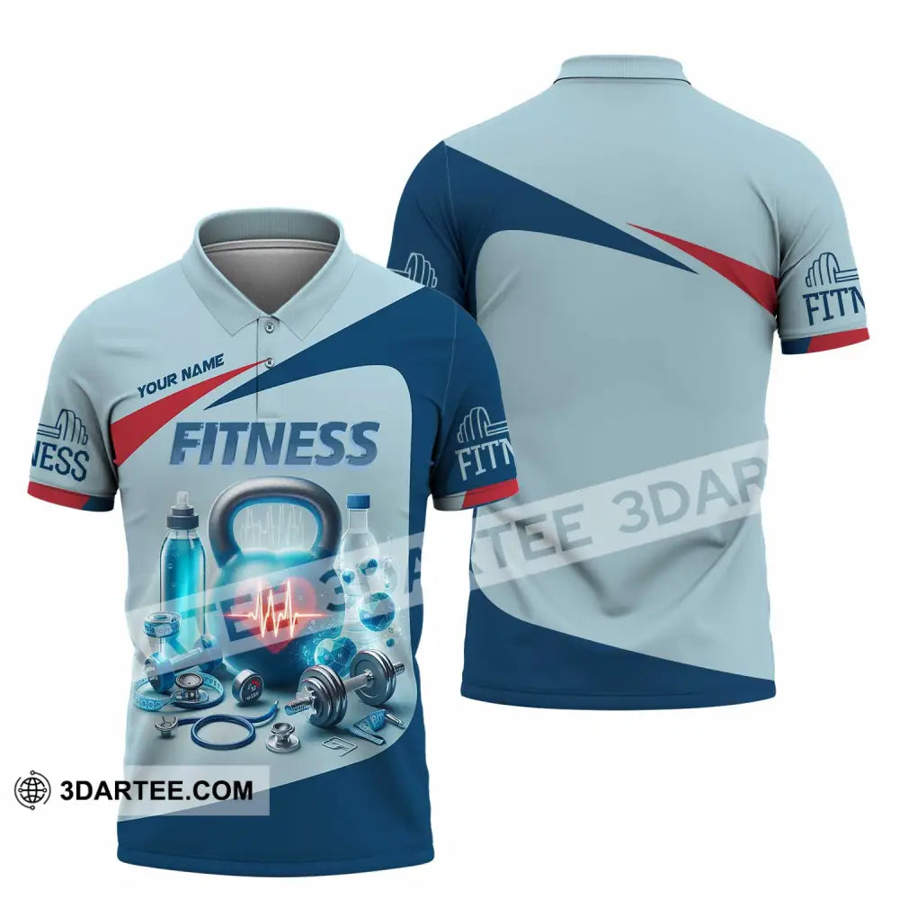 Unisex Shirt - Custom Fitness Shirt Polo Shirt / S T-shirt