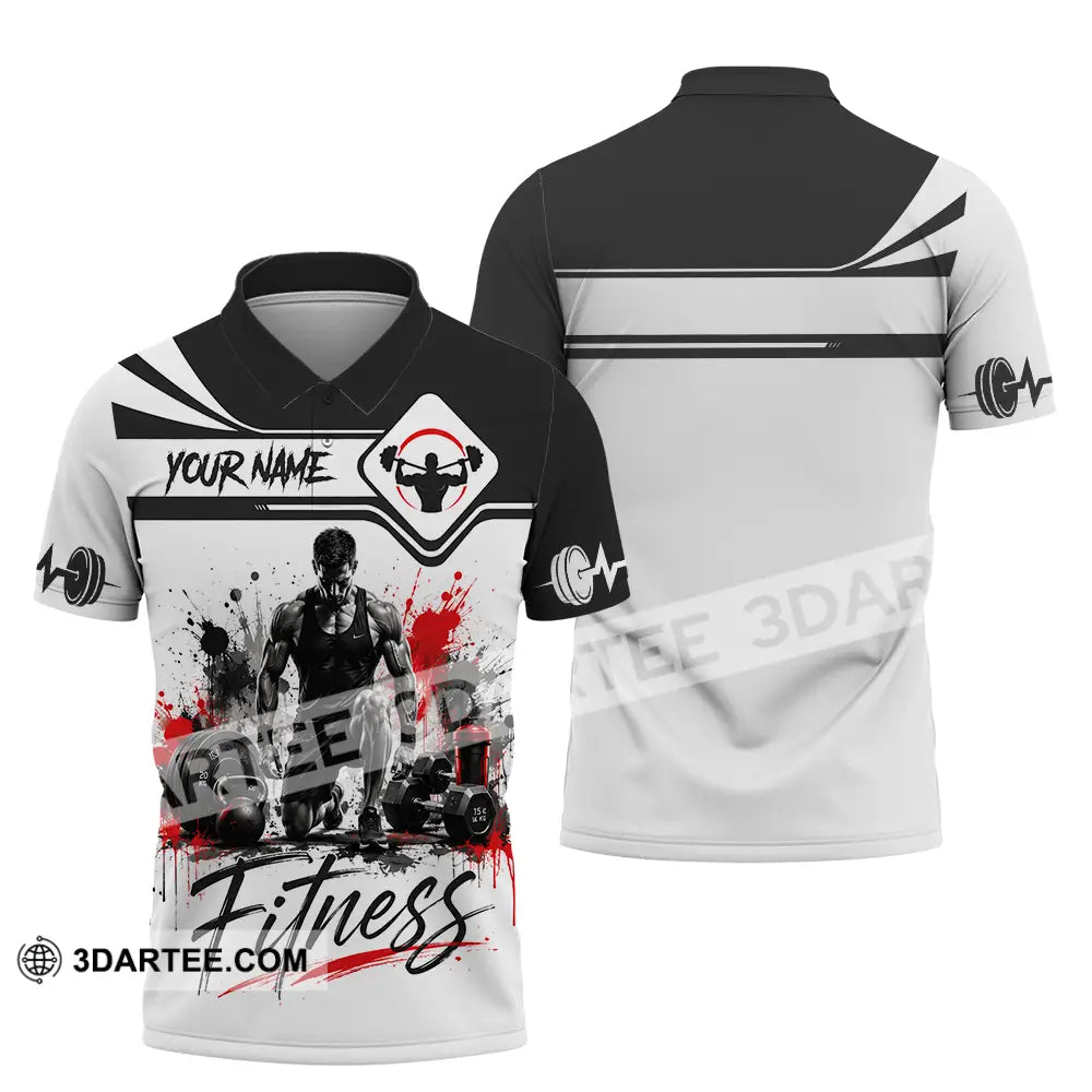 Unisex Shirt - Custom Fitness Shirt - Polo Shirt / S - T-shirt