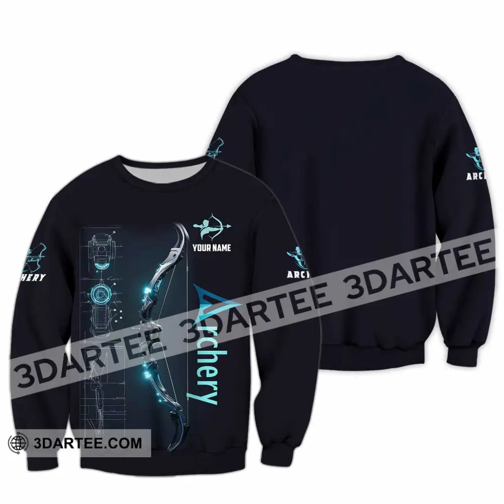 Unisex Shirt - Custom Shirt For Archery Player Long Sleeve / S T-shirt