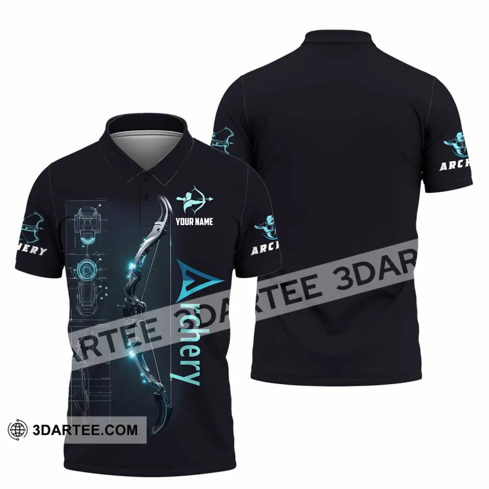 Unisex Shirt - Custom Shirt For Archery Player Polo Shirt / S T-shirt