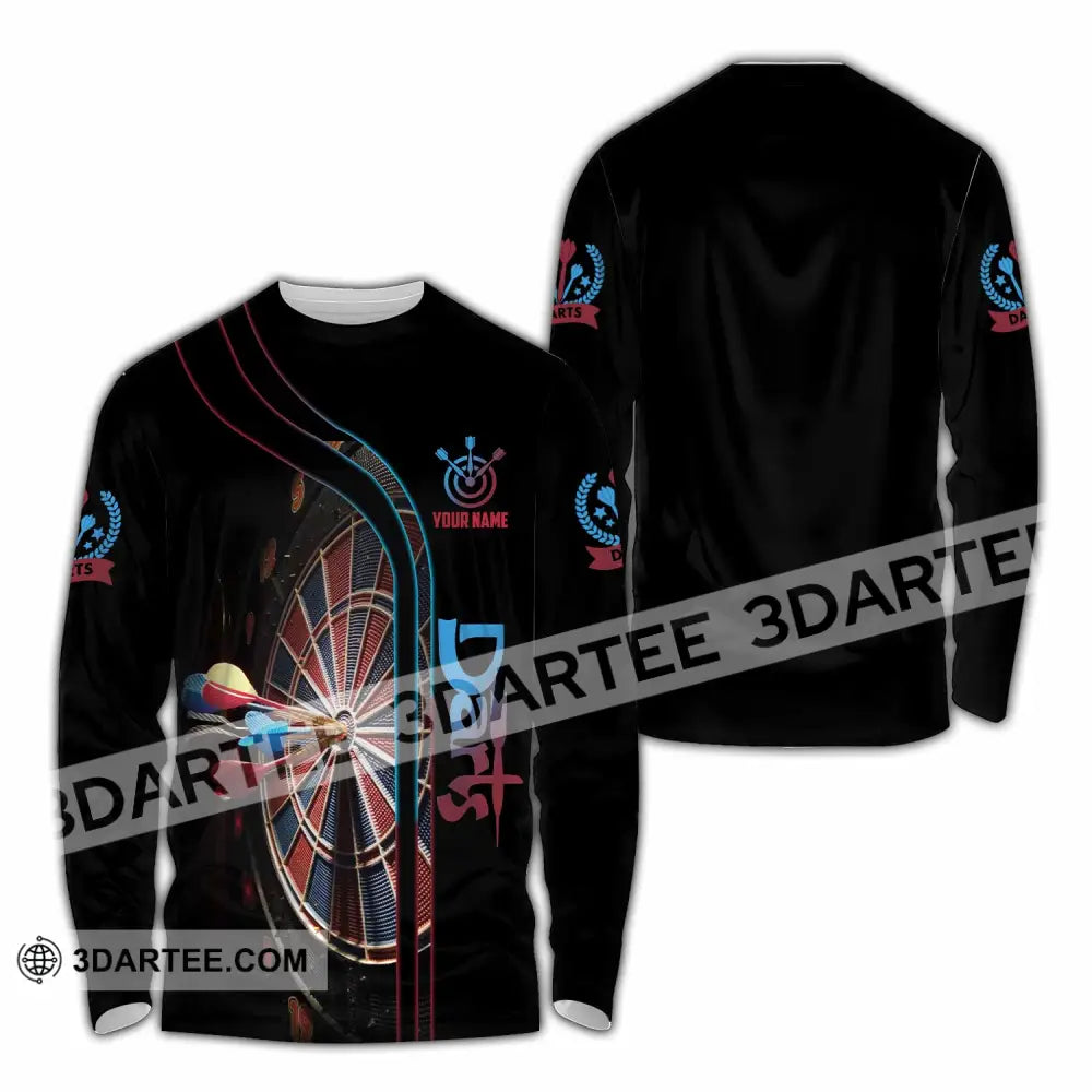 Unisex Shirt - Custom Shirt For Darts Player Long Sleeve Shirt / S T-shirt