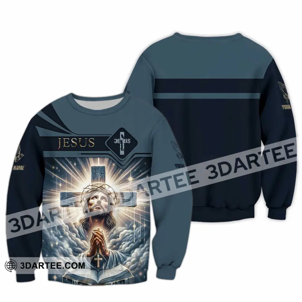 Unisex Shirt - Custom Shirt For Jesus Prayer Long Sleeve / S T-shirt