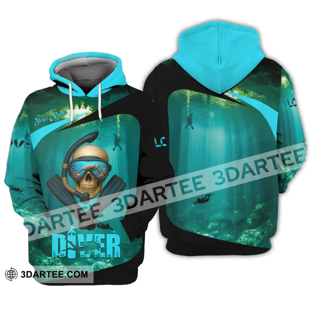 Unisex Shirt - Custom Shirt For Love Diver Hoodie / S T-shirt