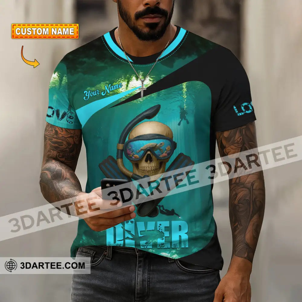 Unisex Shirt - Custom Shirt For Love Diver T-shirt