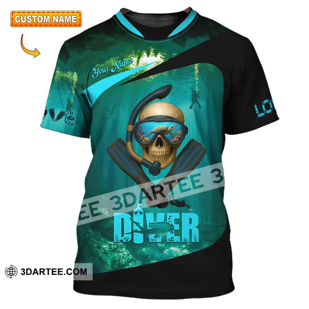 Unisex Shirt - Custom Shirt For Love Diver T-shirt