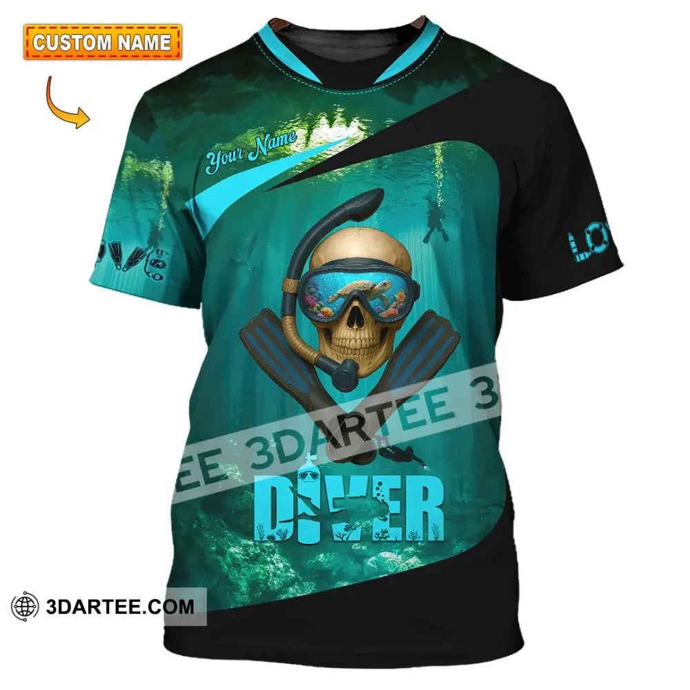 Unisex Shirt - Custom Shirt For Love Diver T-shirt