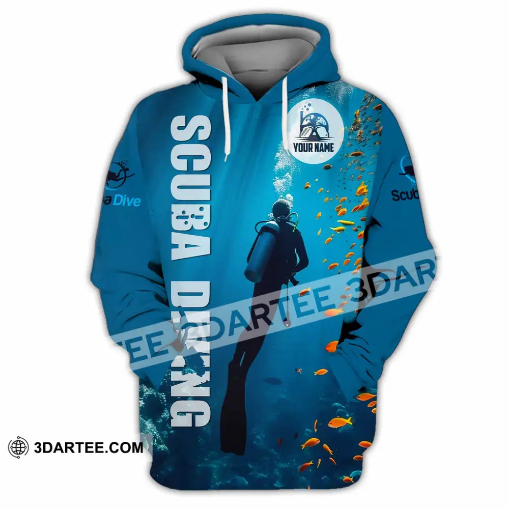 Unisex Shirt - Custom Shirt For Scuba Diving Player Hoodie / S T-shirt