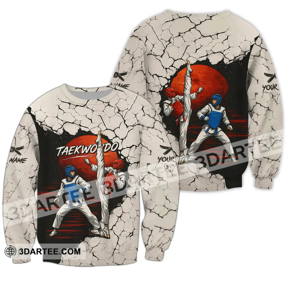 Unisex Shirt - Custom Shirt For Taekwondo Lover Long Sleeve / S T-shirt