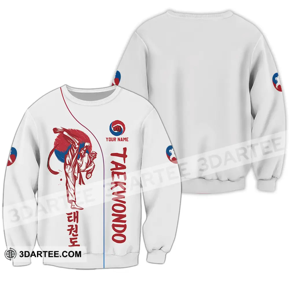 Unisex Shirt - Custom Shirt For Taekwondo Lover Long Sleeve / S T-shirt