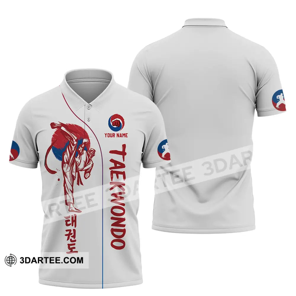 Unisex Shirt - Custom Shirt For Taekwondo Lover Polo Shirt / S T-shirt