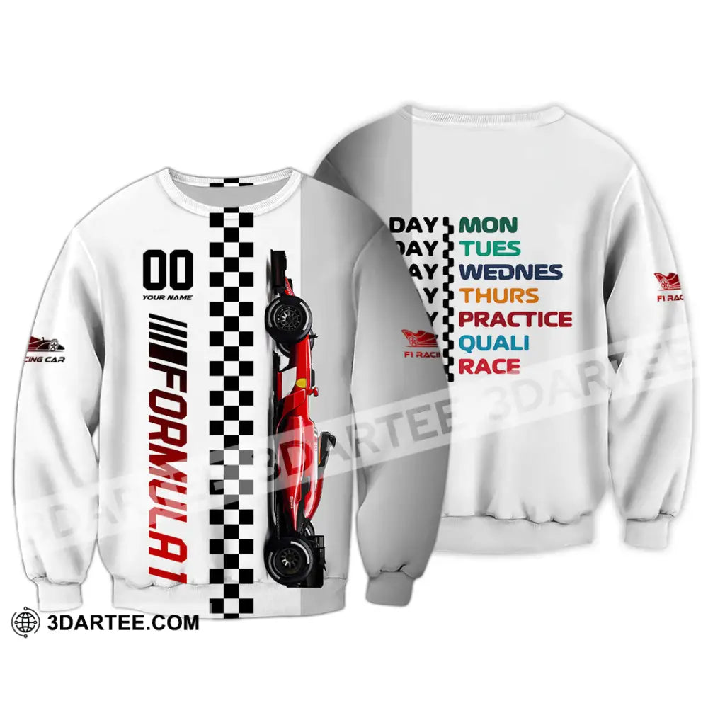 Unisex Shirt - Custom Formula 1 Shirt Long Sleeve / S T-shirt
