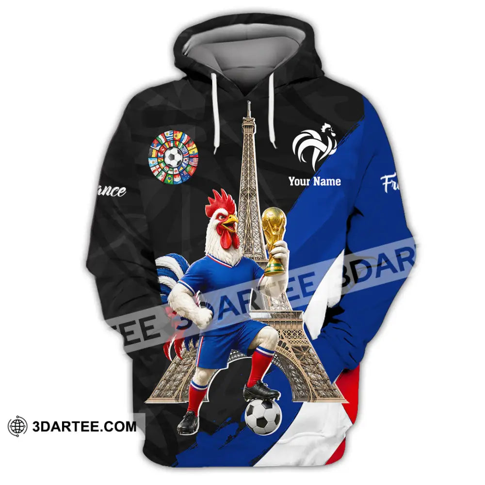 Unisex Shirt - Custom France World Cup 2026 Shirt - Hoodie / S - T-shirt