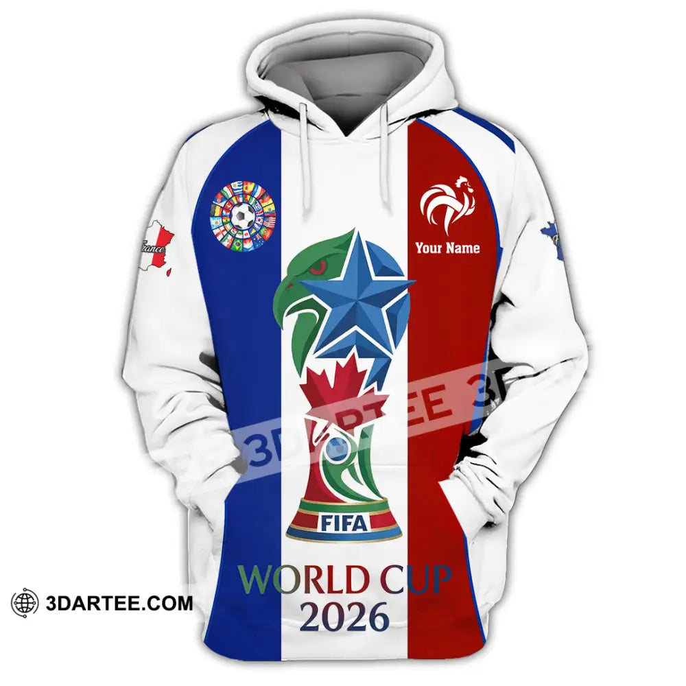 Unisex Shirt - Custom France World Cup 2026 Shirt - Hoodie / S - T-shirt