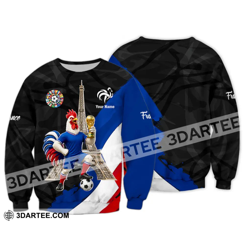 Unisex Shirt - Custom France World Cup 2026 Shirt - Long Sleeve / S - T-shirt