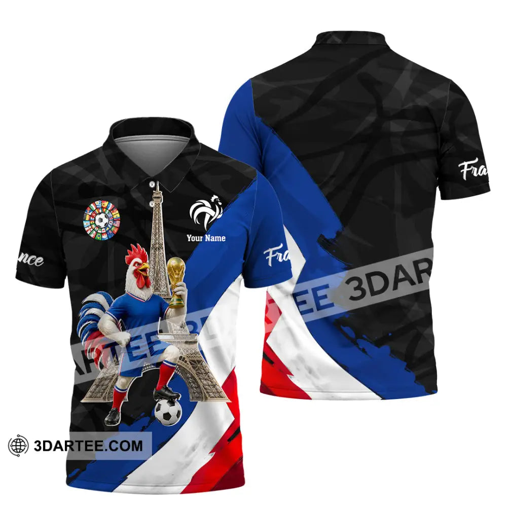 Unisex Shirt - Custom France World Cup 2026 Shirt - Polo Shirt / S - T-shirt