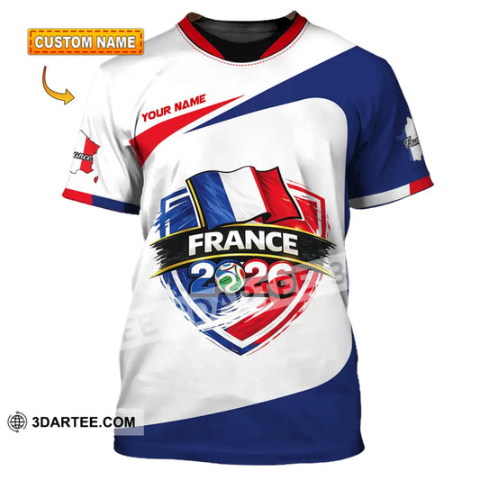 Unisex Shirt - Custom France World Cup 2026 Shirt - T-shirt