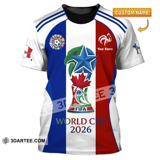 Unisex Shirt - Custom France World Cup 2026 Shirt - T-shirt