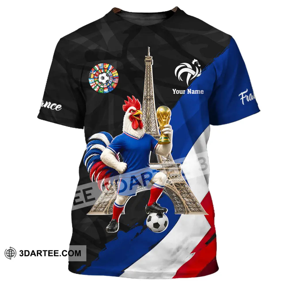 Unisex Shirt - Custom France World Cup 2026 Shirt - T-Shirt / S - T-shirt