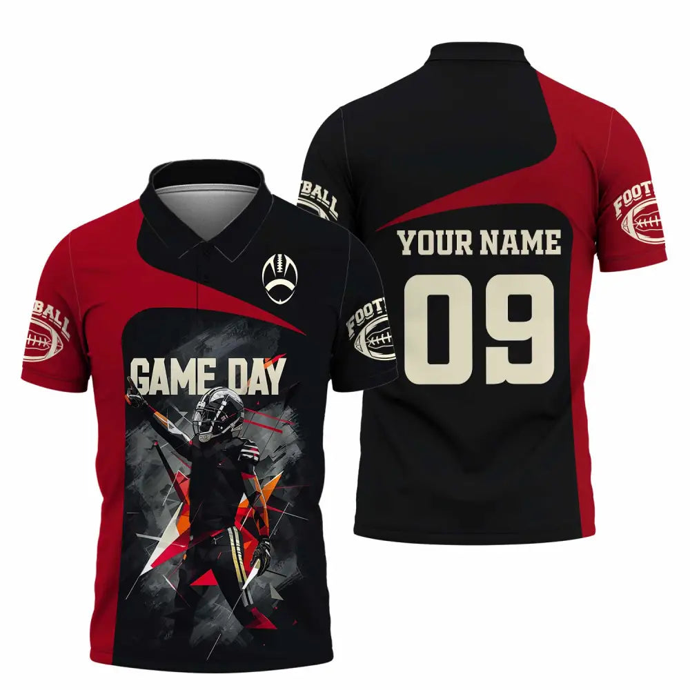 Unisex Shirt - Custom Gameday Football Shirt Polo Shirt / S T-shirt