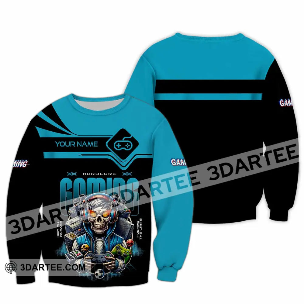 Unisex Shirt - Custom Gaming Lover Shirt Long Sleeve / S T-shirt