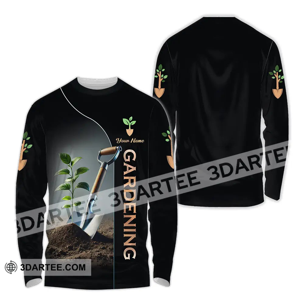 Unisex Shirt - Custom Gardening Shirt Long Sleeve Shirt / S T-shirt
