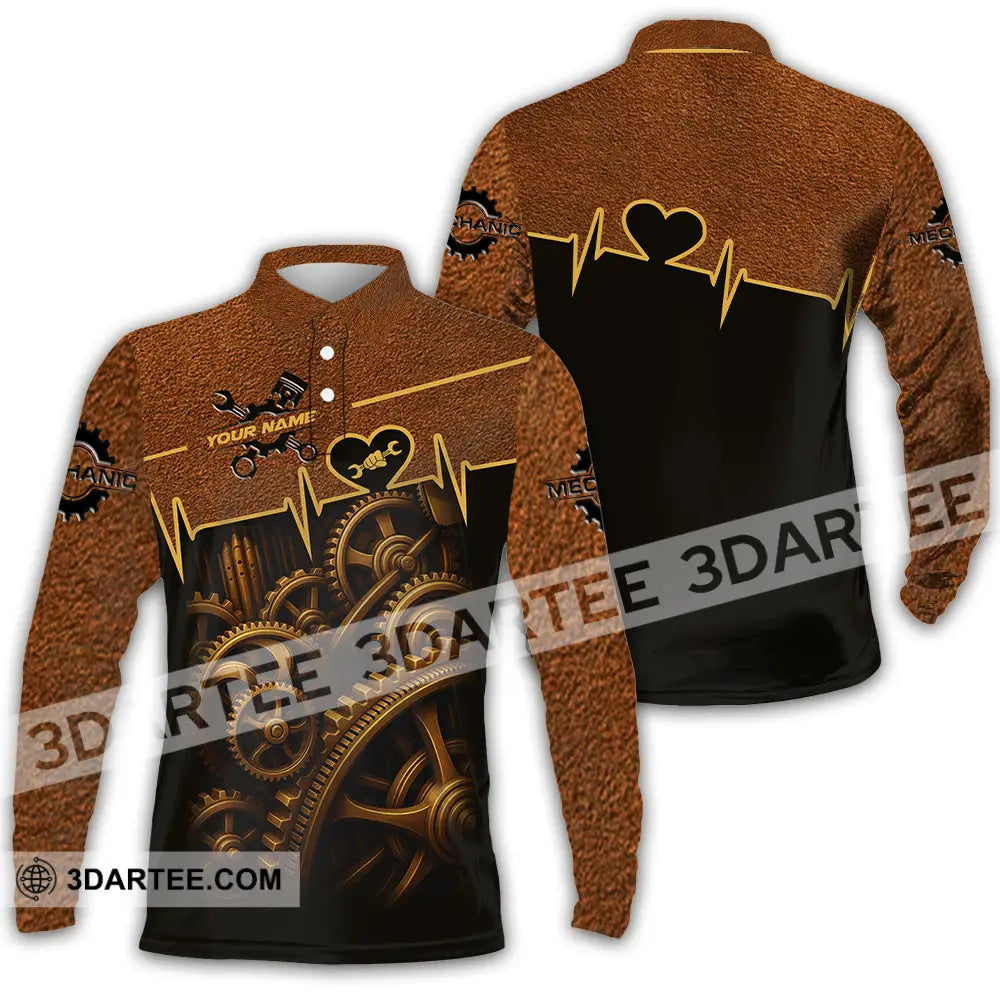 Unisex Shirt Custom Gear Shirt Long Sleeve Polo / S T shirt