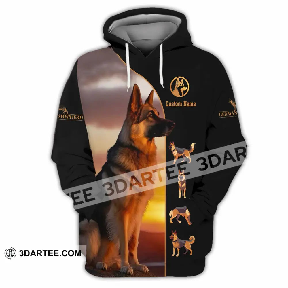 Unisex Shirt - Custom German Shepherd Shirt Hoodie / S T-shirt
