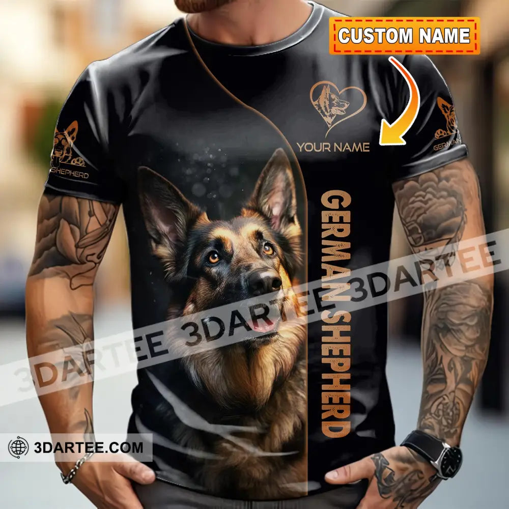 Unisex Shirt - Custom German Shepherd Lover Shirt T-shirt