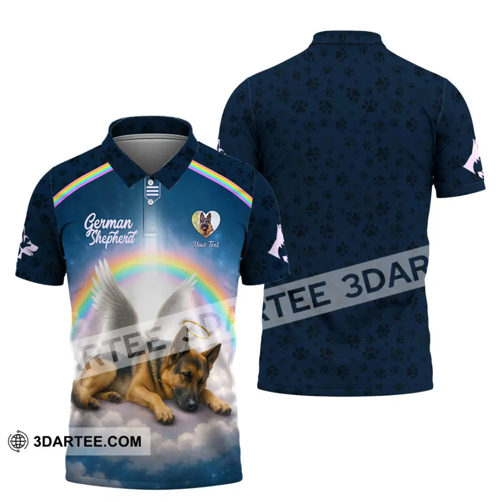 Unisex Shirt - Custom German Shepherd Shirt Polo Shirt / S T-shirt