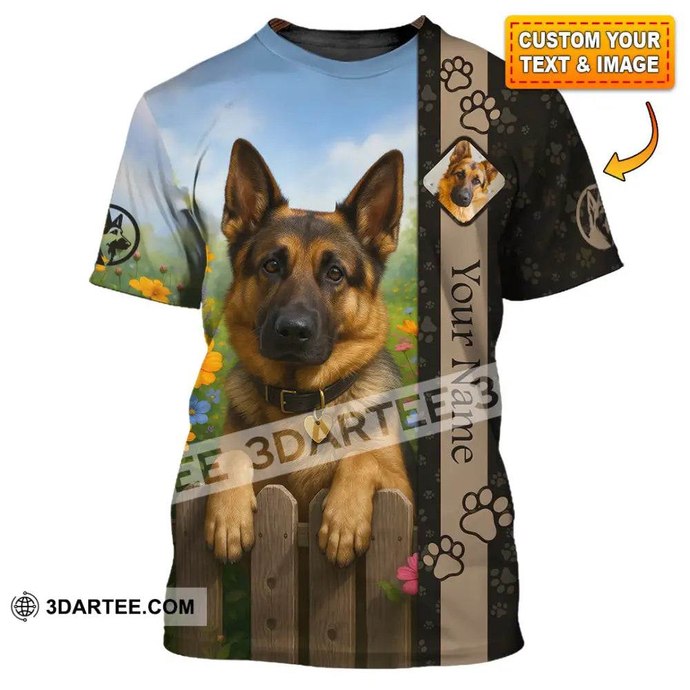 Unisex Shirt - Custom German Shepherd Shirt T-shirt