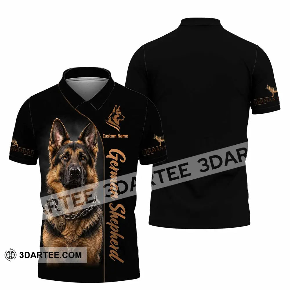 Unisex Shirt - Custom German Shepherds Shirt - Polo Shirt / S - T-shirt