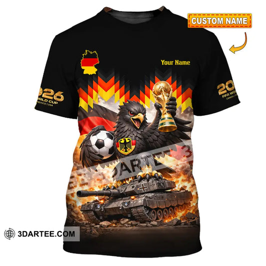 Unisex Shirt - Custom Germany World Cup 2026 3D Shirt T-shirt