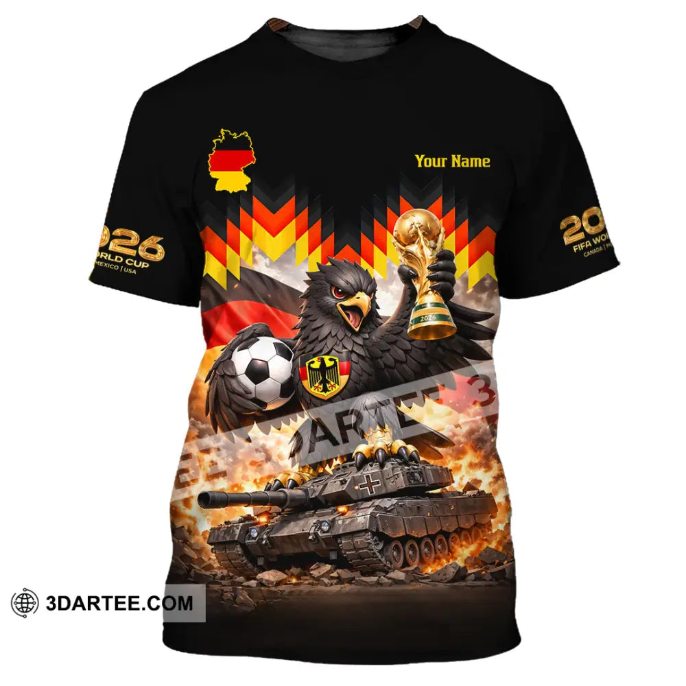Unisex Shirt - Custom Germany World Cup 2026 3D Shirt T-Shirt / S T-shirt