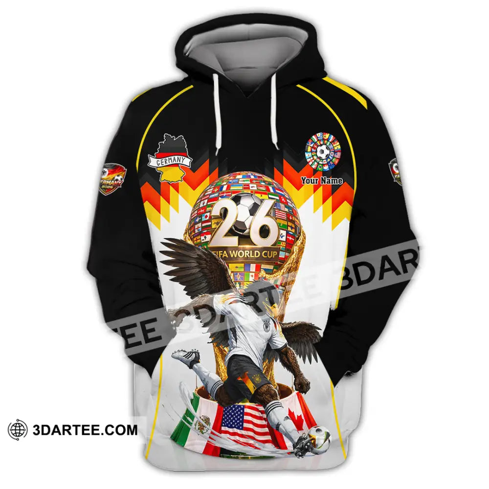 Unisex Shirt - Custom Germany World Cup 2026 Shirt - Hoodie / S - T-shirt