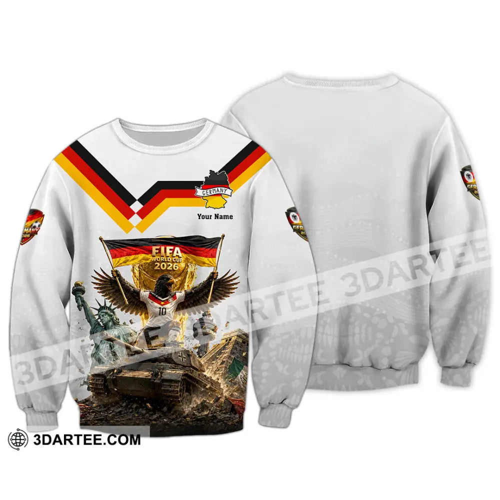 Unisex Shirt - Custom Germany World Cup 2026 Shirt - Long Sleeve / S - T-shirt