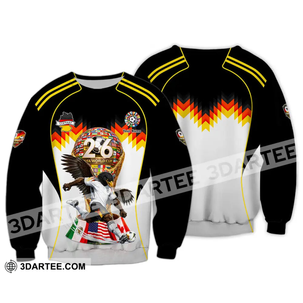 Unisex Shirt - Custom Germany World Cup 2026 Shirt - Long Sleeve / S - T-shirt