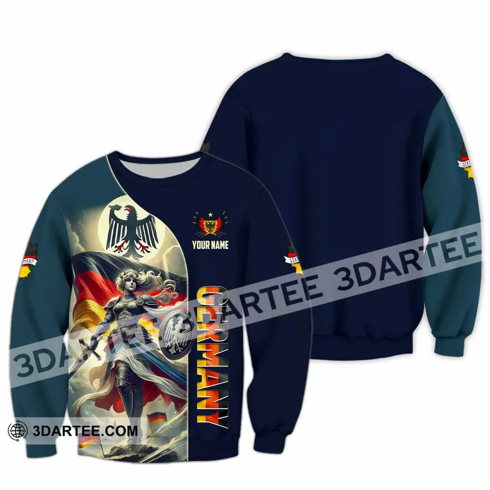 Unisex Shirt - Custom Germany Shirt Long Sleeve / S T-shirt