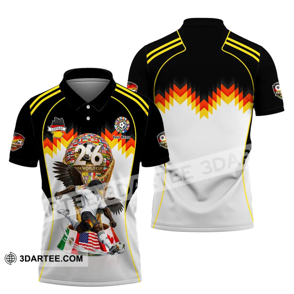 Unisex Shirt - Custom Germany World Cup 2026 Shirt - Polo Shirt / S - T-shirt