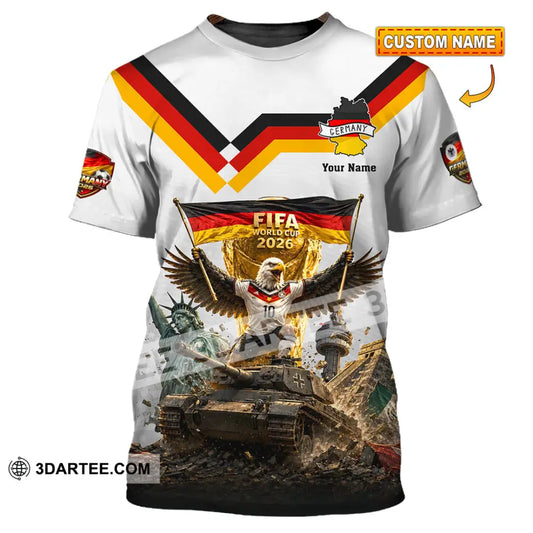 Unisex Shirt - Custom Germany World Cup 2026 Shirt - T-shirt