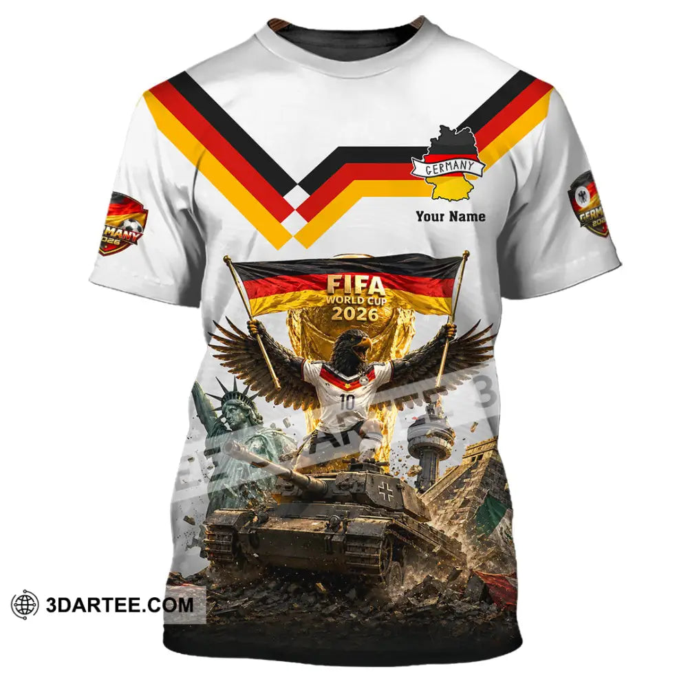 Unisex Shirt - Custom Germany World Cup 2026 Shirt - T-Shirt / S - T-shirt