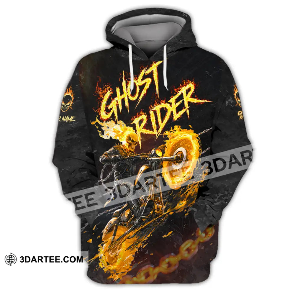 Unisex Shirt - Custom Ghost Rider Shirt - Hoodie / S - T-shirt