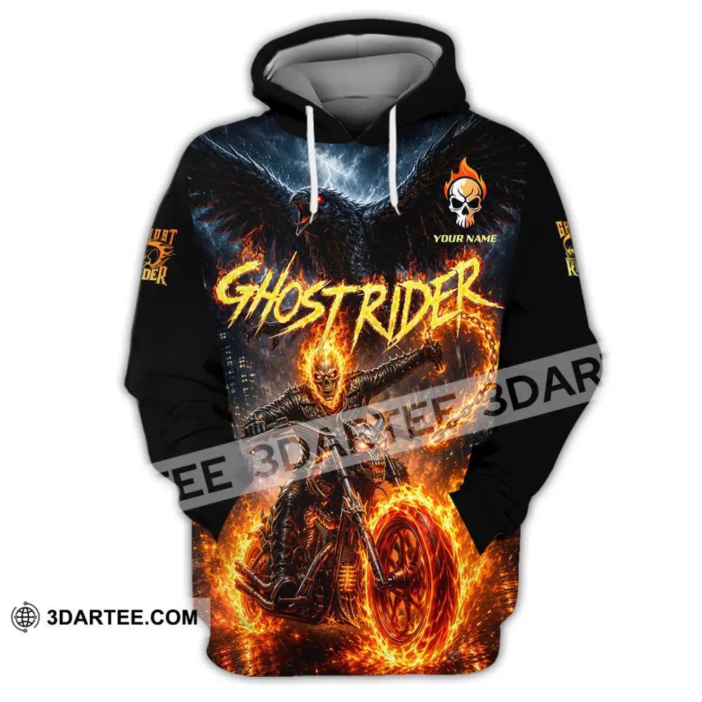 Unisex Shirt - Custom Ghost Rider Shirt - Hoodie / S - T-shirt